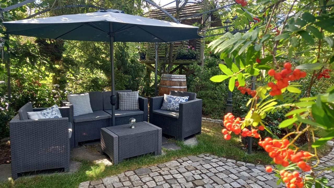 וויימר Apartment Haus Merlin Am Boeckelsberg מראה חיצוני תמונה